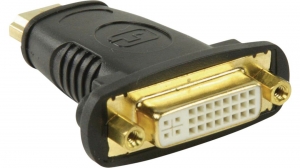 Złączka Adapter HDMI-DVI wtyk / gniazdo