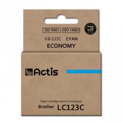 Tusz Actis Brother LC123C Cyan