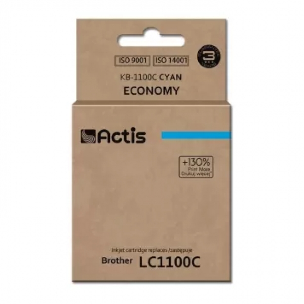 Tusz Actis BROTHER LC1100C Cyan