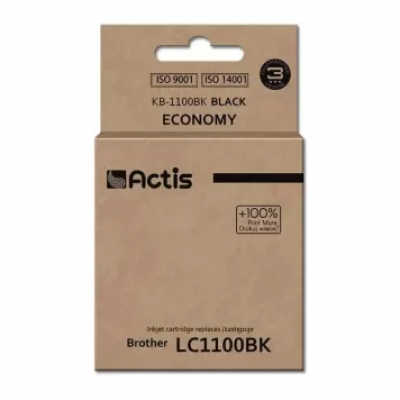 Tusz Actis BROTHER LC1100BK Czarny