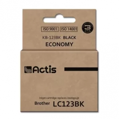 Tusz Actis Brother LC123BK Czarny