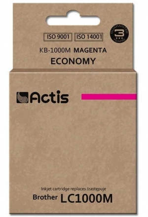 Tusz Actis BROTHER LC1000M / LC970M Magenta